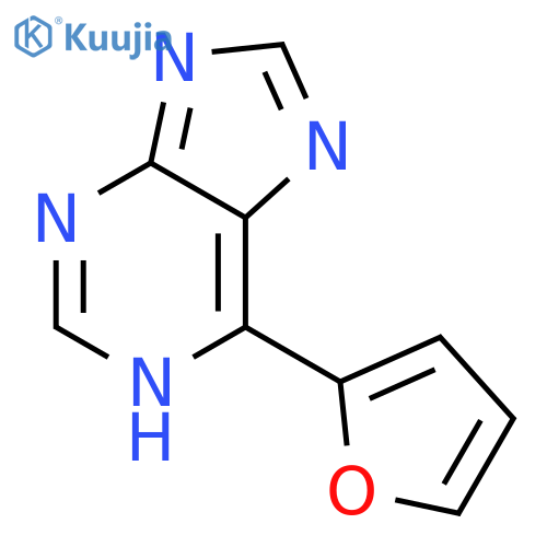1H-Purine, 6-(2-furanyl)- structure