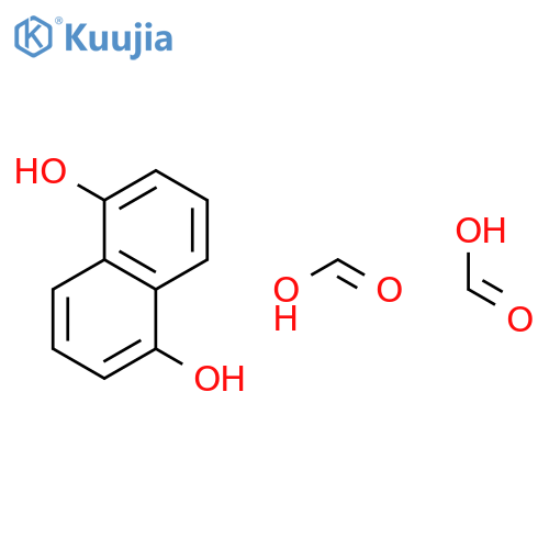 1,5-NAPHTHALENEDIOL, DIFORMATE structure