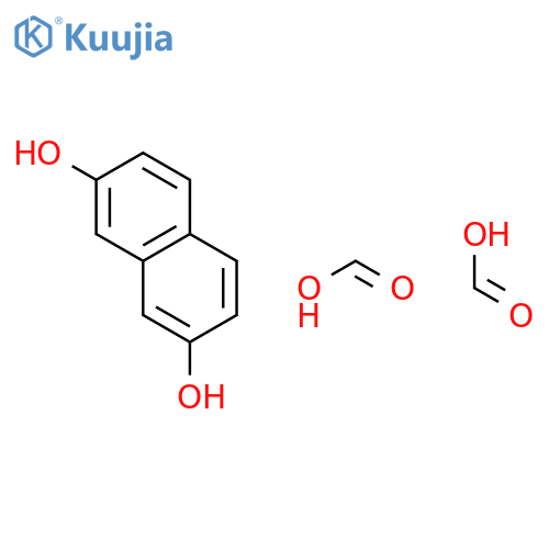 2,7-Naphthalenediol, diformate structure