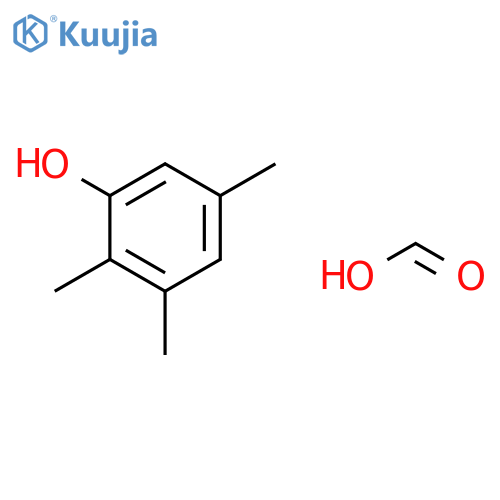 Phenol, 2,3,5-trimethyl-, formate structure