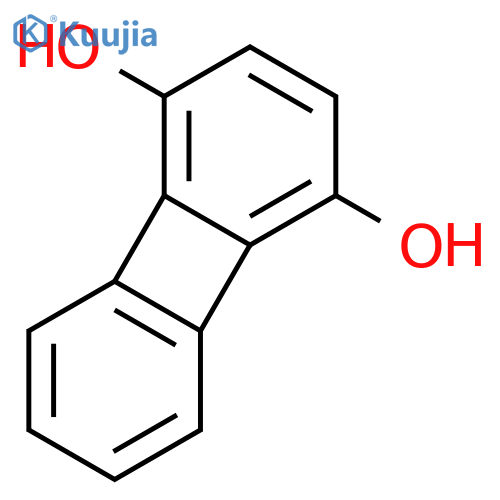 1,4-BIPHENYLENEDIOL structure