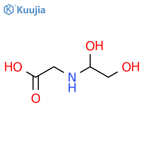 N-(1,2-Dihydroxyethyl)glycine structure