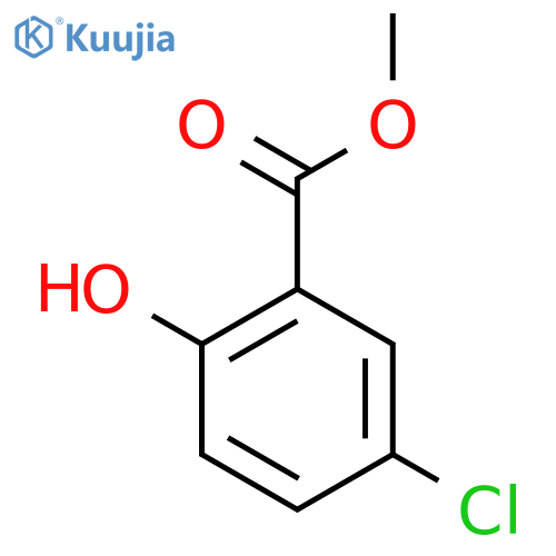 Methyl 5-chloro-2-hydroxybenzoate structure