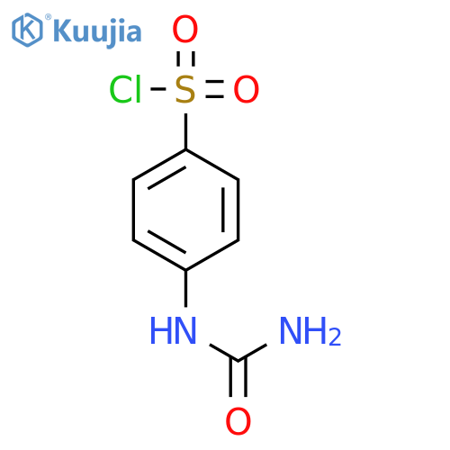 4-(carbamoylamino)benzene-1-sulfonyl chloride structure