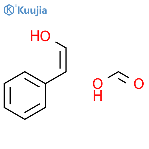 Ethenol, 2-phenyl-, 1-formate, (1Z)- structure