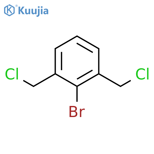 Benzene, 2-bromo-1,3-bis(chloromethyl)- structure