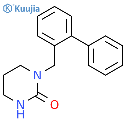 2(1H)-PYRIMIDINONE, 1-([1,1'-BIPHENYL]-2-YLMETHYL)TETRAHYDRO- structure