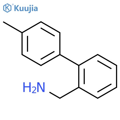 4'-Methyl-biphenyl-2-methanamine structure
