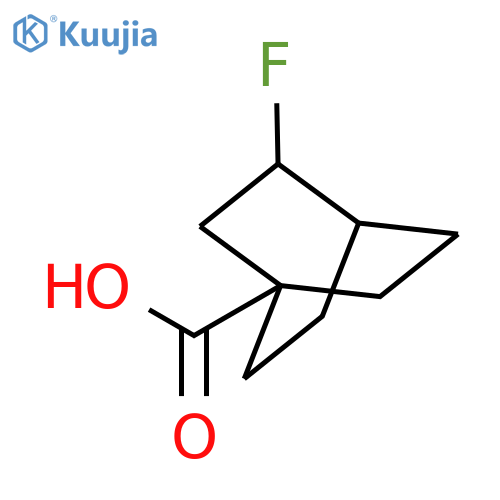 Bicyclo[2.2.2]octane-1-carboxylic acid, 3-fluoro- structure