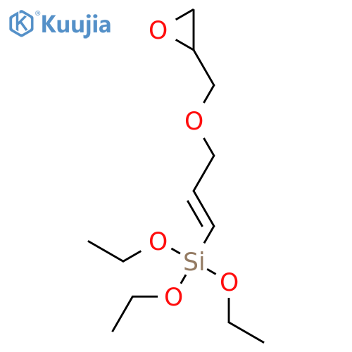 Silane, triethoxy[(1E)-3-(oxiranylmethoxy)-1-propenyl]- structure