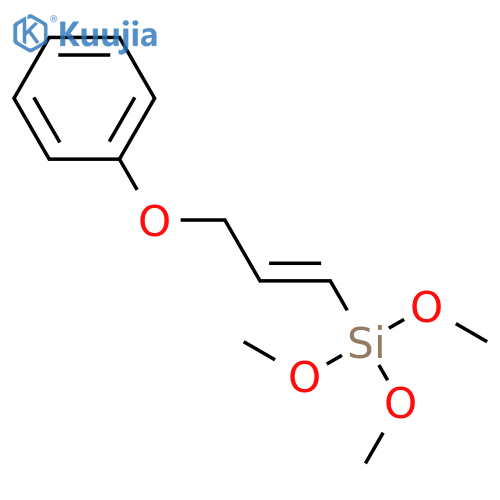 SILANE, TRIMETHOXY[(1E)-3-PHENOXY-1-PROPENYL]- structure