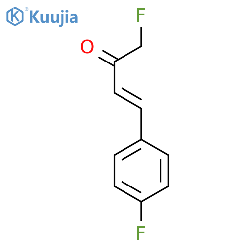 3-BUTEN-2-ONE, 1-FLUORO-4-(4-FLUOROPHENYL)-, (3E)- structure