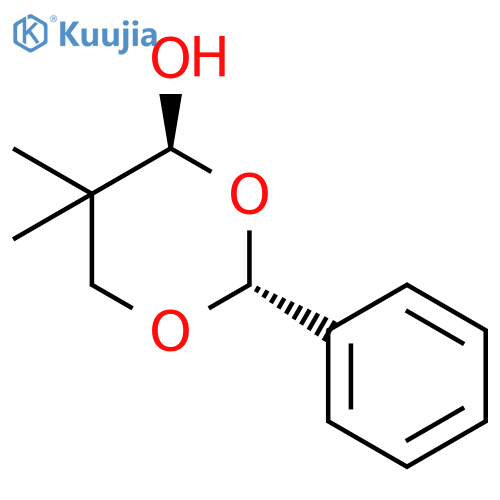 1,3-DIOXAN-4-OL, 5,5-DIMETHYL-2-PHENYL-, (2R,4S)-REL- structure