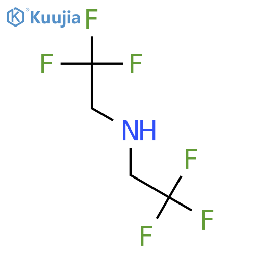 Bis(2,2,2-trifluoroethyl)amine structure