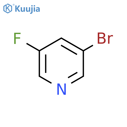 3-Bromo-5-fluoropyridine structure