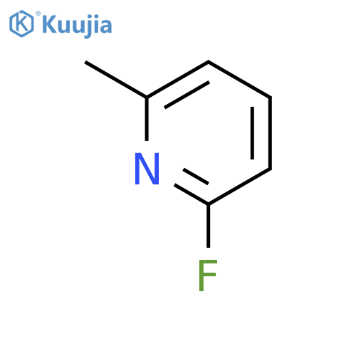 2-Fluoro-6-methylpyridine structure
