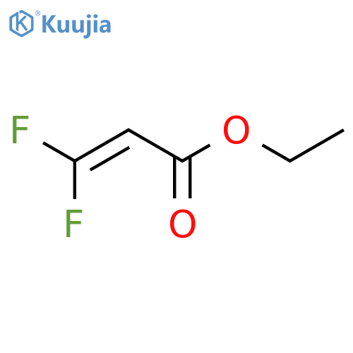 ethyl 3,3-difluoroprop-2-enoate structure