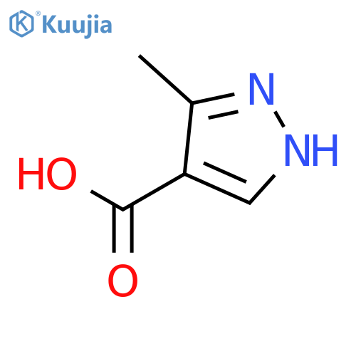 3-Methyl-1H-pyrazole-4-carboxylic acid structure