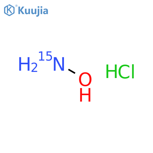Hydroxylamine Hydrochloride-15N structure
