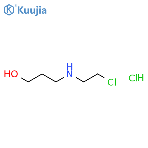 3-(2-Chloroethyl)amino-1-propanol Hydrochloride structure