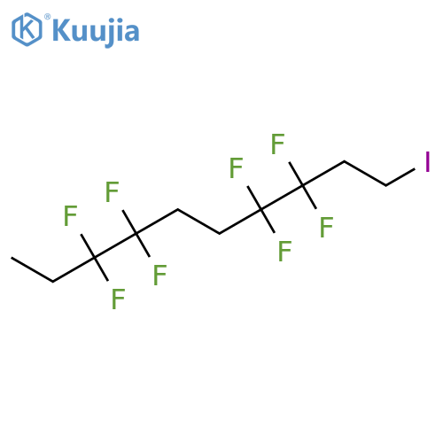 3,3,4,4,7,7,8,8-Octafluoro-1-iododecane structure