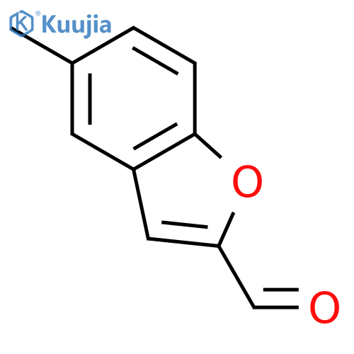 5-methyl-1-benzofuran-2-carbaldehyde structure
