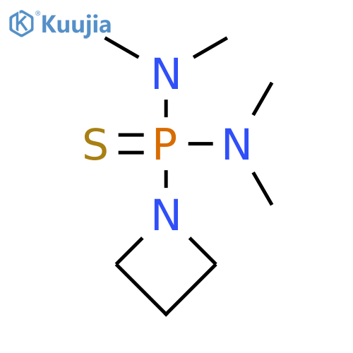 Phosphonothioicdiamide, P-1-azetidinyl-N,N,N',N'-tetramethyl- (9CI) structure