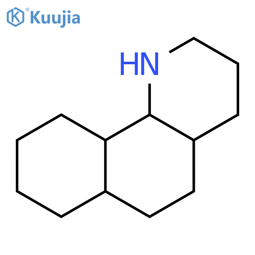 Benzo[h]quinoline, tetradecahydro- structure