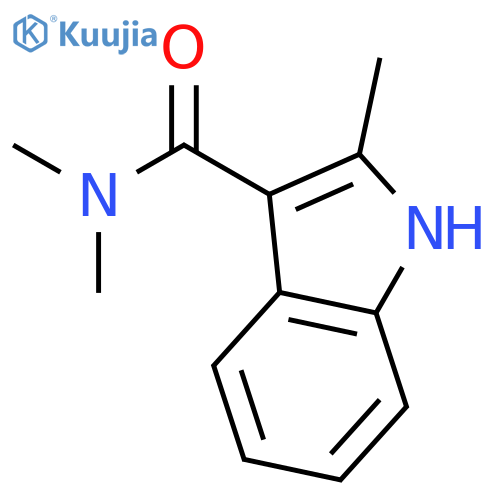 1H-Indole-3-carboxamide, N,N,2-trimethyl- structure