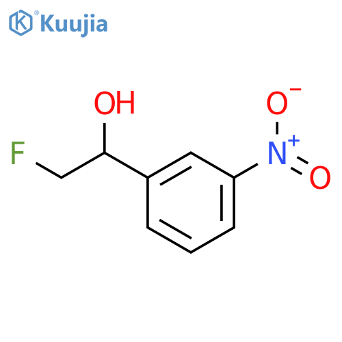 2-fluoro-1-(3-nitrophenyl)ethan-1-ol structure