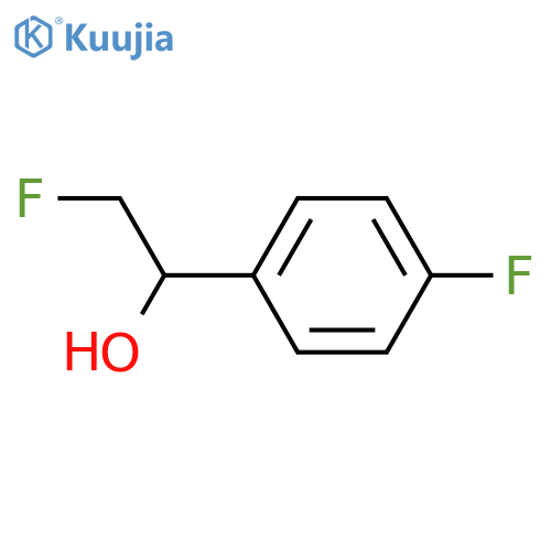 2-fluoro-1-(4-fluorophenyl)ethan-1-ol structure