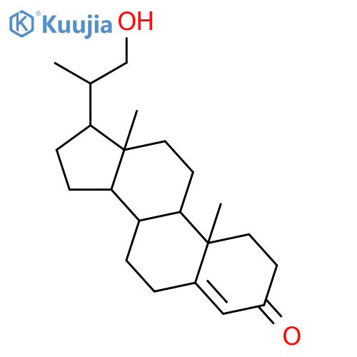 (20S)-21-Hydroxy-20-methylpregn-4-en-3-one structure