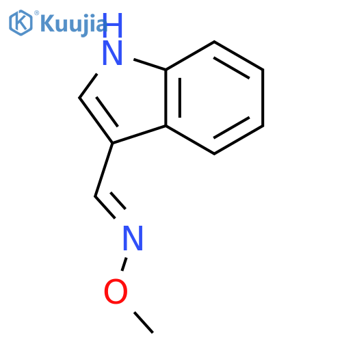 1H-INDOLE-3-CARBOXALDEHYDE, O-METHYLOXIME, (E)- structure