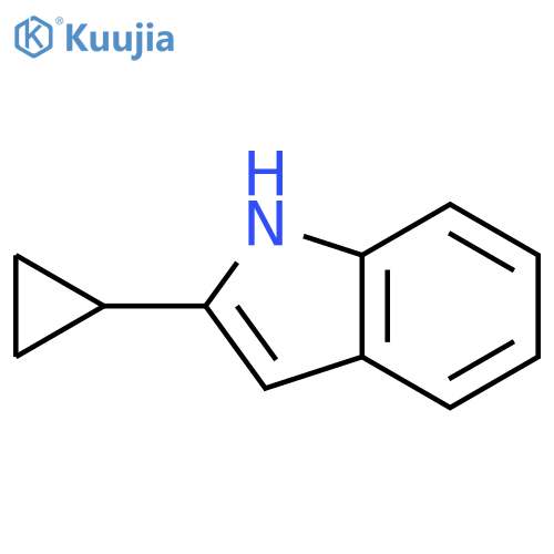 2-cyclopropyl-1H-Indole structure