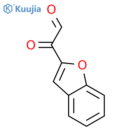 2-benzofuranglyoxylaldehyde structure