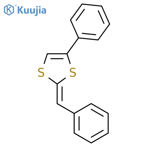 1,3-Dithiole, 4-phenyl-2-(phenylmethylene)-, (E)- structure
