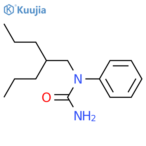 Urea, N-phenyl-N'-(2-propylpentyl)- structure
