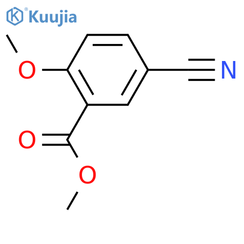 Methyl 5-cyano-2-methoxybenzoate structure