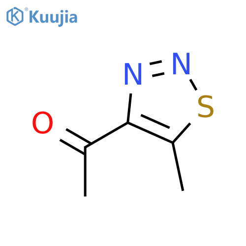 1-(5-methyl-1,2,3-thiadiazol-4-yl)ethan-1-one structure
