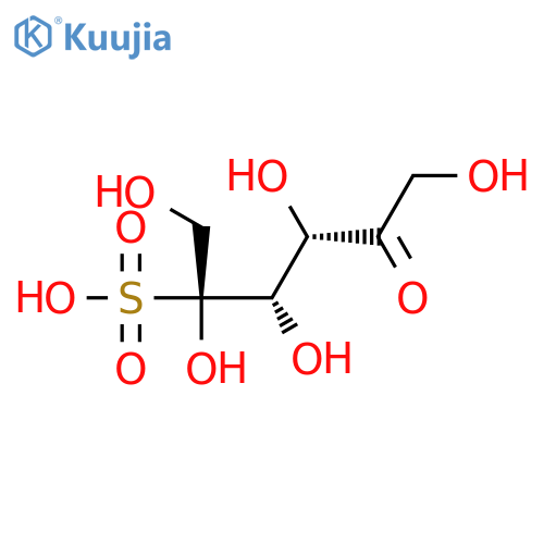 L-SORBOSE, 5-C-SULFO- structure