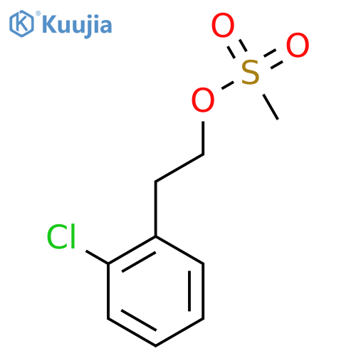 1-(2-Methanesulfonyloxyethyl)-2-chlorobenzene structure