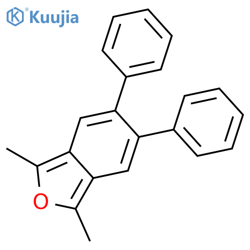 Isobenzofuran, 1,3-dimethyl-5,6-diphenyl- structure