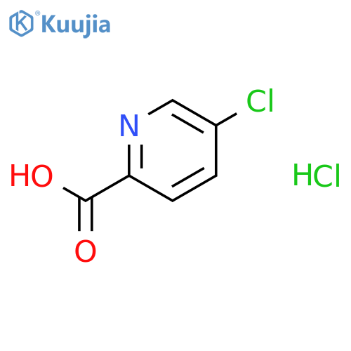 2-Pyridinecarboxylic acid, 5-chloro-, hydrochloride structure