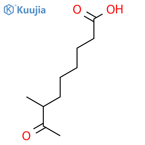 7-methyl-8-oxononanoic acid structure