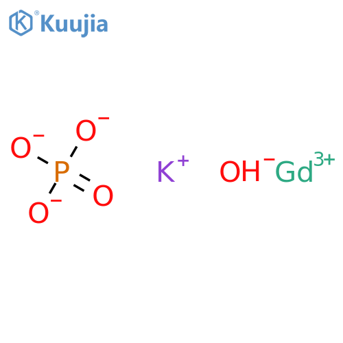 Gadolinium potassium hydroxide phosphate structure