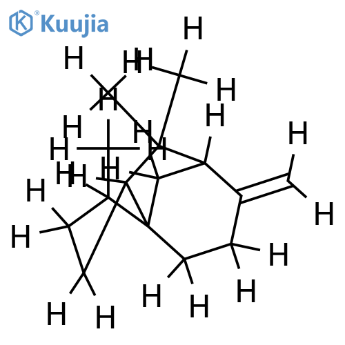(-)-3,8,8-Trimethyl-6-methylen-octahydro-3a,7-methano-azulen; (-)-beta-Cedren structure