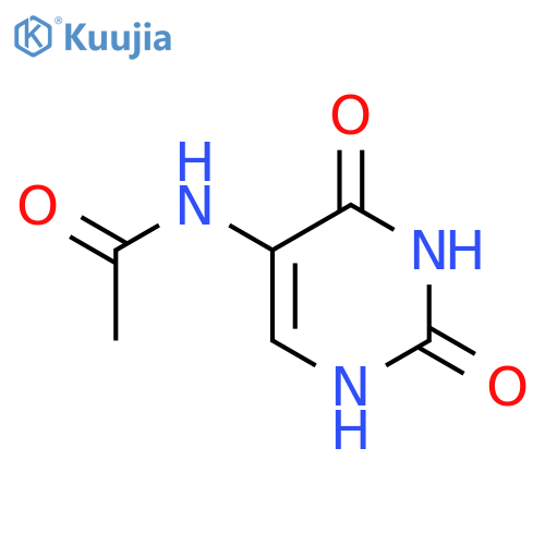 Acetamide,N-(1,2,3,4-tetrahydro-2,4-dioxo-5-pyrimidinyl)- structure