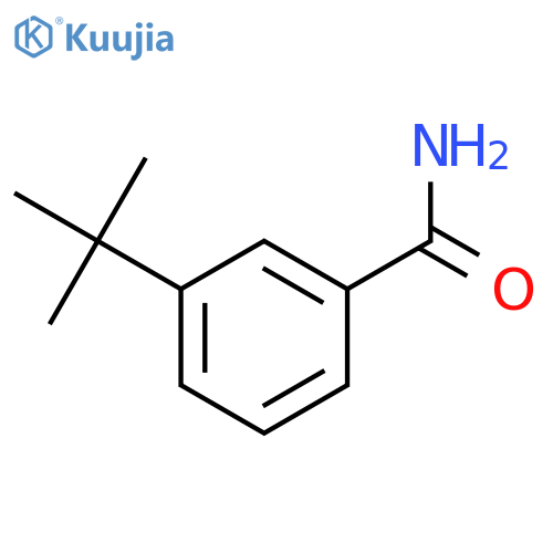 Benzamide,3-(1,1-dimethylethyl)- structure