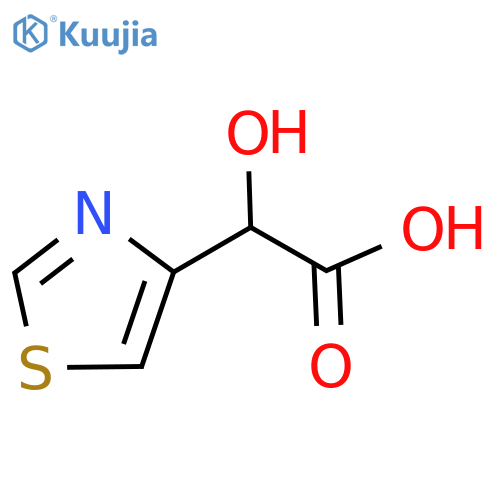 2-Hydroxy-2-(4-thiazolyl)acetic Acid structure