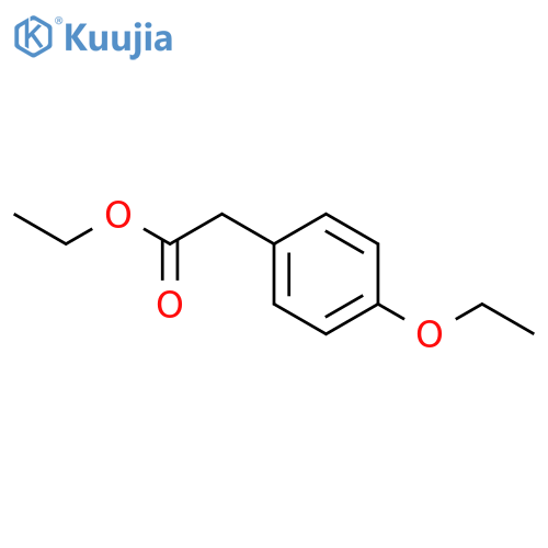 Ethyl 4-ethoxyphenylacetate structure